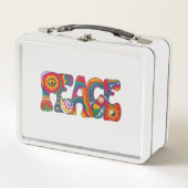 Peace Metal Lunch Box (Voorkant)