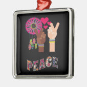 Peace Metal Ornament (Links)