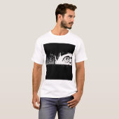 Peace Missing Eyes T shirt (Voorkant volledig)