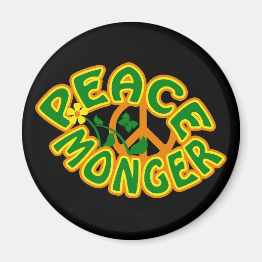 Peace Monger magnet (Voorkant)