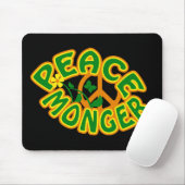 Peace Monger mousepad Muismat (Met muis)