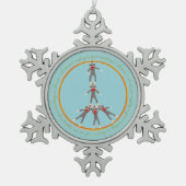 Peace Monkeys Ornament (Voorkant)