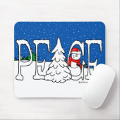 Peace Mousepad Muismat (Met muis)