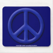 Peace Mousepad Muismat (Voorkant)