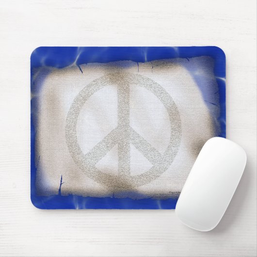 Peace Mousepad Muismat (Met muis)