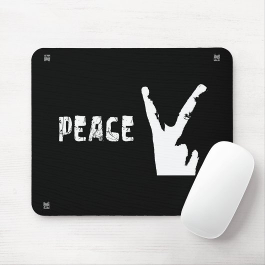 PEACE mousepad Muismat (Met muis)