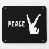 PEACE mousepad Muismat (Voorkant)