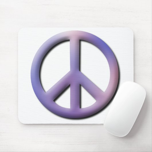 Peace Mousepad Muismat (Met muis)