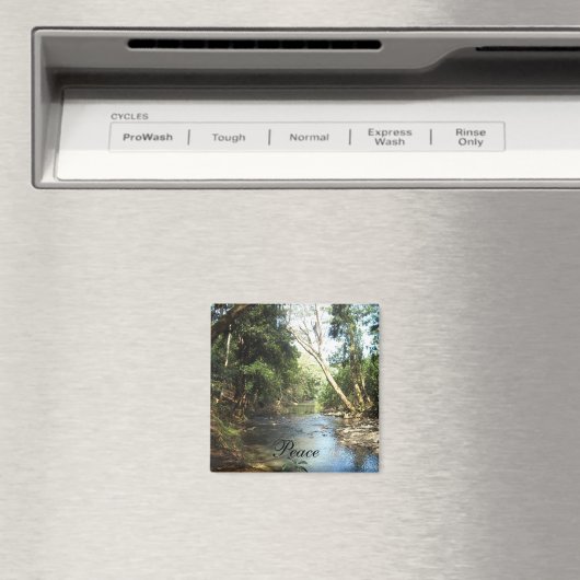 Peace Natuur Scene Magneet (Insitu (Vaatwasser))