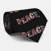 Peace Necktie Stropdas (Opgerold)