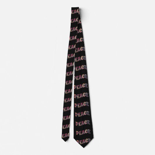 Peace Necktie Stropdas (Achterkant)