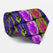 Peace Necktie Stropdas (Opgerold)