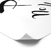 Peace No War-Poster (standaard lijst afbeelding) Poster (Hoek)