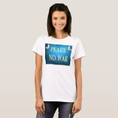 Peace No War T-shirt (Voorkant volledig)