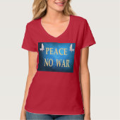 Peace No War T-shirt (Voorkant)