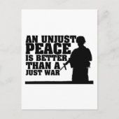 Peace Not War Briefkaart (Voorkant)