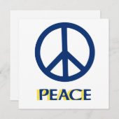 Peace Note Card (Voorkant / Achterkant)