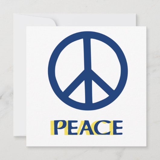 Peace Note Card (Voorkant)