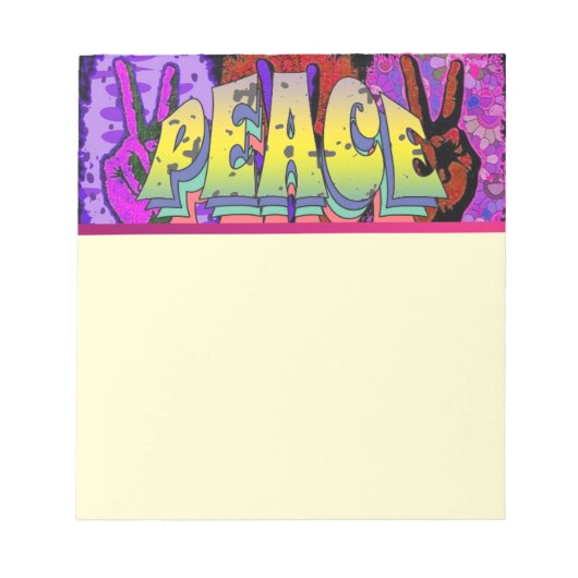 Peace Notitieblok (Voorkant)