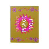 Peace Notitieblok (Linkerzijde)