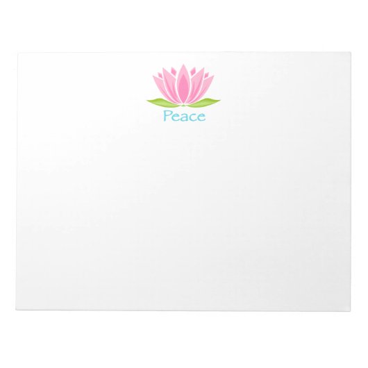 Peace Notitieblok (Voorkant)