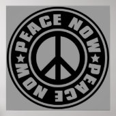 PEACE_NOW POSTER (Voorkant)