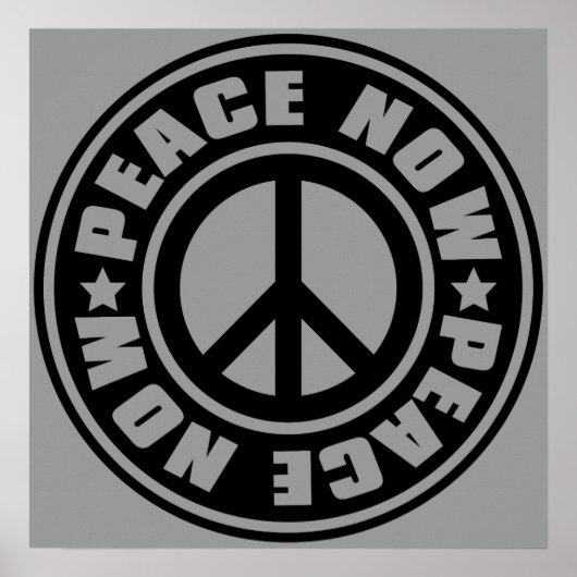 PEACE_NOW POSTER (Voorkant)