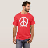 Peace NYC Skyline T-shirt (Voorkant volledig)