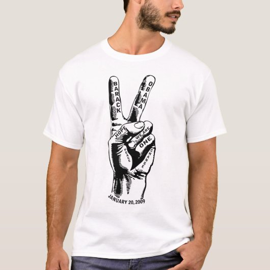 Peace Obama T-shirt (Voorkant)