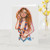 Peace of Heaven beroemd gemaakt door Elizabeth Aus Kaart (Gele Bloem)