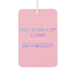 Peace of mind luchtverfrisser