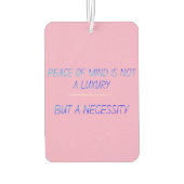 Peace of mind luchtverfrisser (Achterkant)