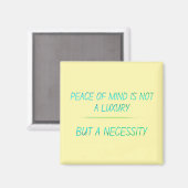 Peace of mind magneet (Voorkant / Achterkant)