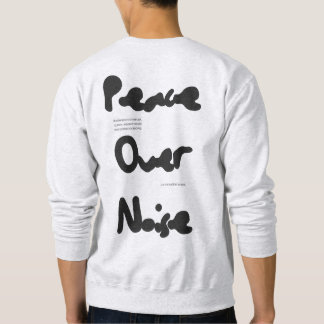 Peace of Noise Heren Hoodie Grafische Sweater