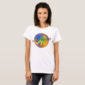 Peace Om Shanti T-shirt (Voorkant volledig)
