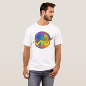Peace Om Shanti T-shirt (Voorkant volledig)