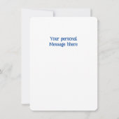 Peace on Earth Angel met Dove Flat Kaart (Achterkant)