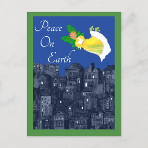 Peace on Earth Angel met Dove Flat Kaart