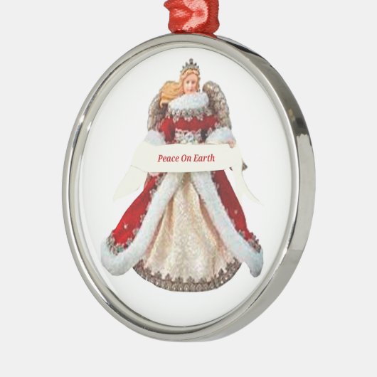 Peace on Earth Angel Ornament (Links)