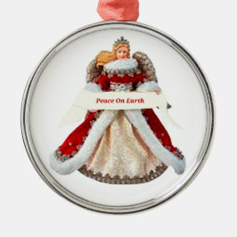 Peace on Earth Angel Ornament