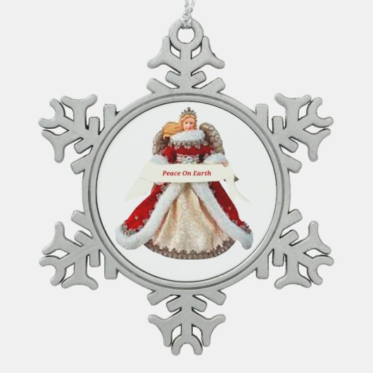Peace on Earth Angel Ornament (Voorkant)