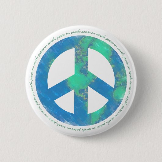 Peace on Earth Button (Voorkant)