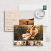 Peace on Earth Classic Multi-Photo Holiday Kaart