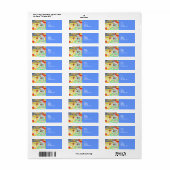 Peace on Earth Dove Address Label (Full Sheet)