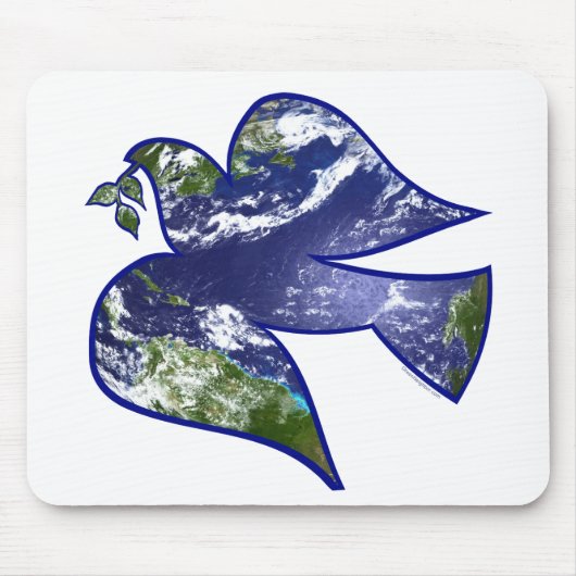 Peace on Earth Dove Muismat (Voorkant)