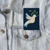 Peace on Earth Dove of Hope                        Button (Insitu)