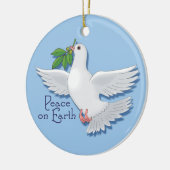 Peace on Earth Dove Ornament (Links)