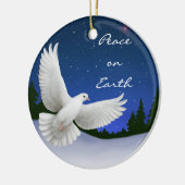 Peace on Earth Dove Ornament (Links)