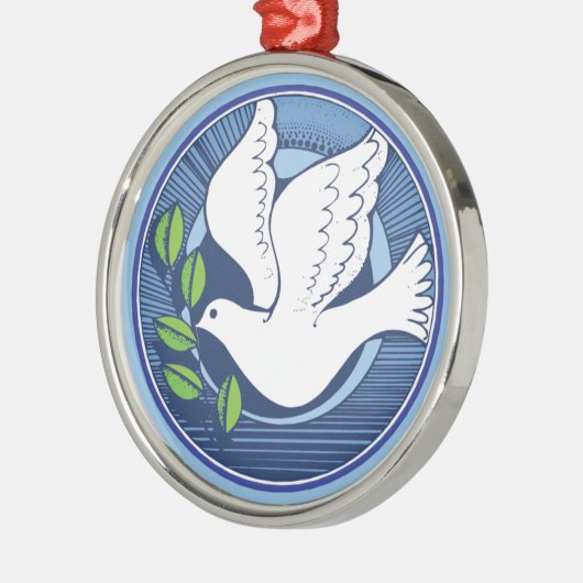 Peace on Earth Dove Ornament (Links)