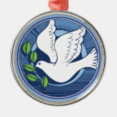 Peace on Earth Dove Ornament (Voorkant)